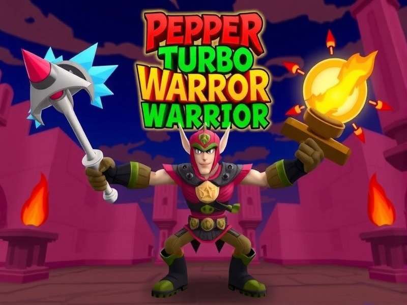 Pepper Turbo Warrior Main Character Pepper Turbo Warrior Game Hero